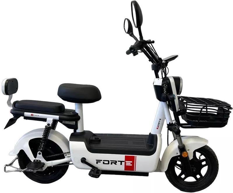 Велоскутер акумуляторний Forte LUCKY білий (124048)