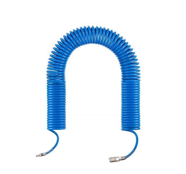 Шланг спіральний з швидкознімними з'єднаннями Intertool PT-1713 20 м