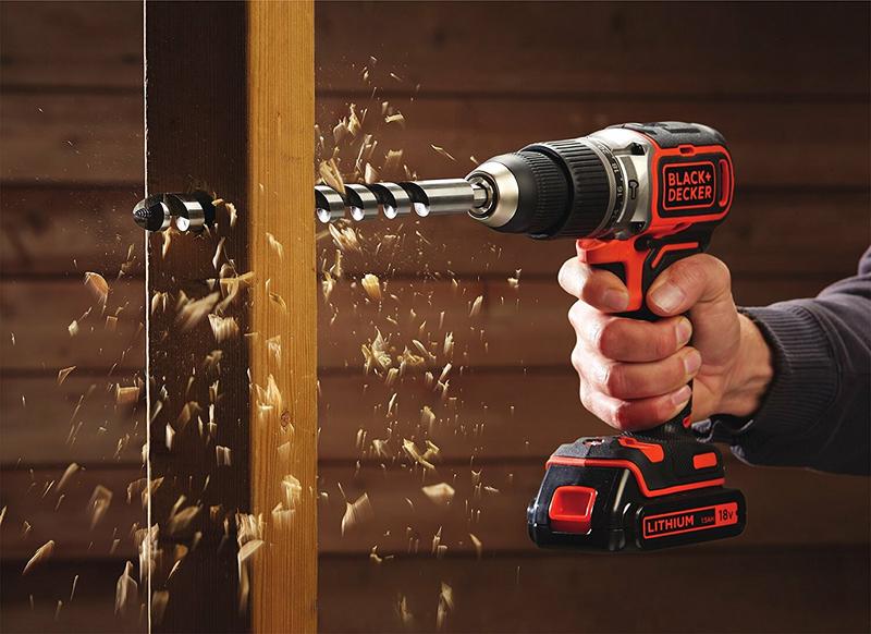 Акумуляторна ударна дриль-шурупокрут Black   Decker BL188KB
