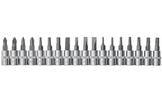 Набір інструментів Intertool STORM 1/2 "1/4" 111 од. Cr-V (ET-8111)