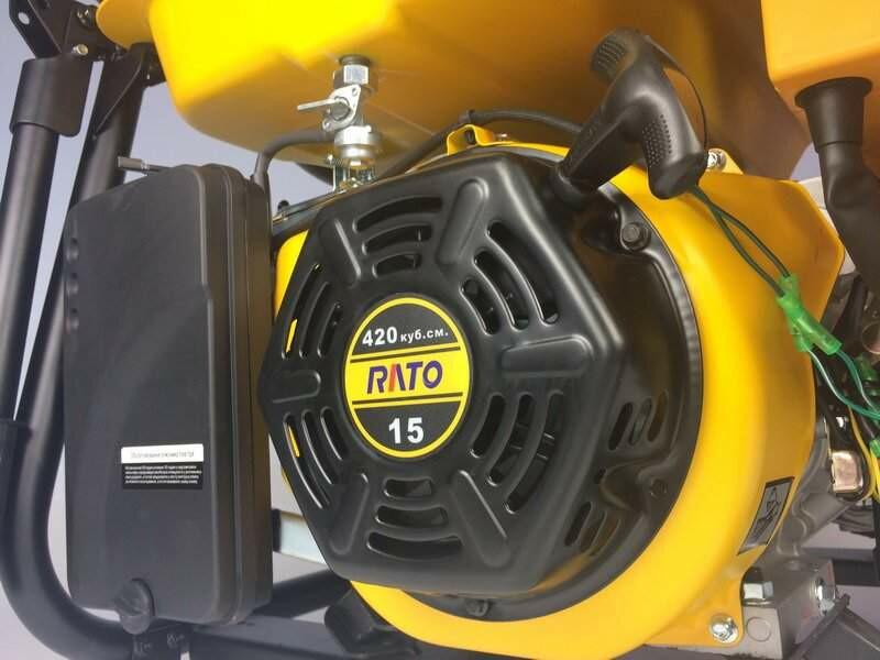 Бензиновий генератор Rato R6000DW-V