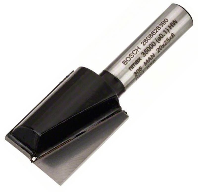 Фреза пазова Bosch Std S8/D20/L25 (2608628390)