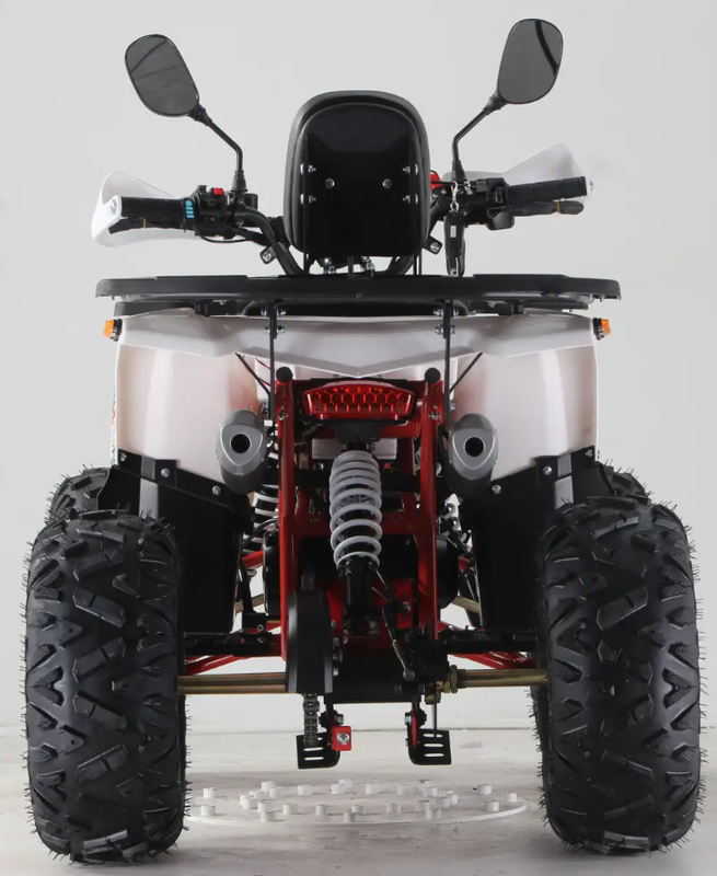 Квадроцикл Forte ATV125F (біло-червоний) (124596)