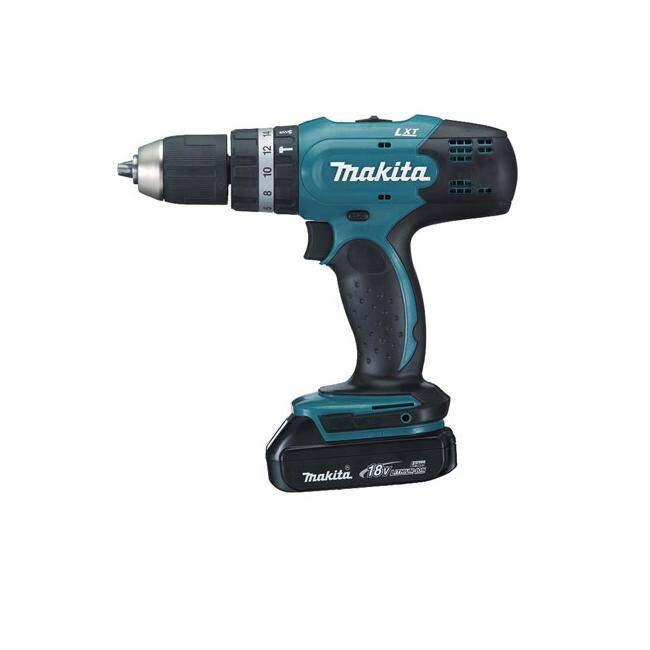 Акумуляторний ударний дриль-шурупокрут Makita BHP453SHE