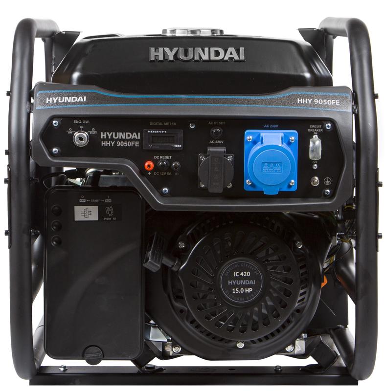 Бензиновий генератор Hyundai HHY 9050FE