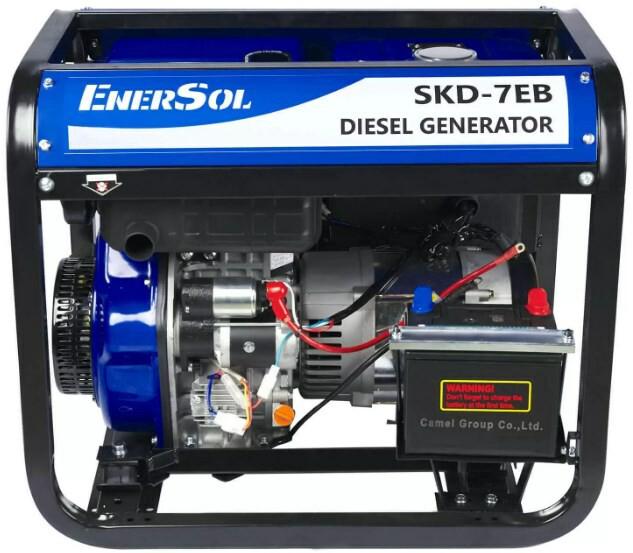 Дизельний генератор EnerSol однофазний SKD-7E (B)