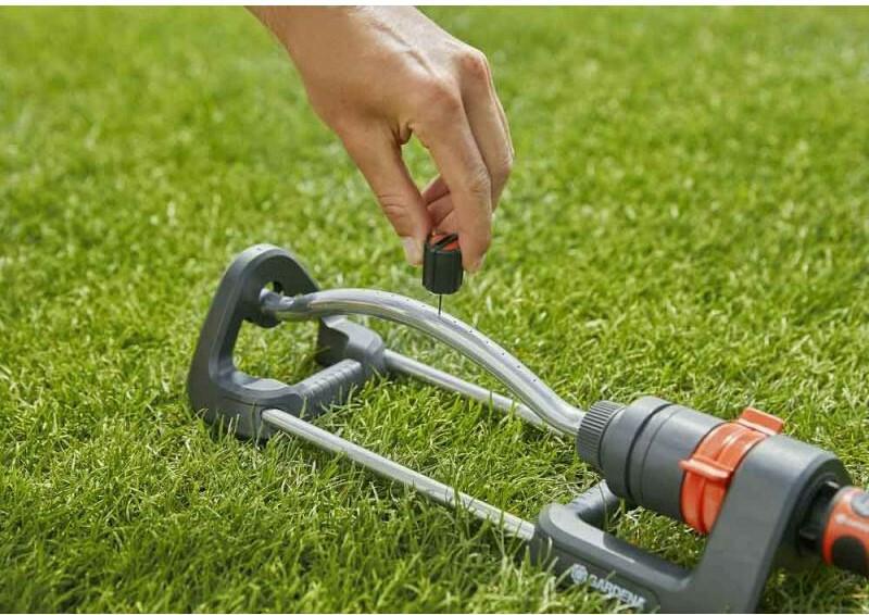 Дощователь осциллирующий Gardena Aqua S + Таймер (18701-34.000.00)