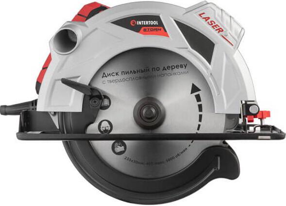 Дискова пила INTERTOOL WT-0623