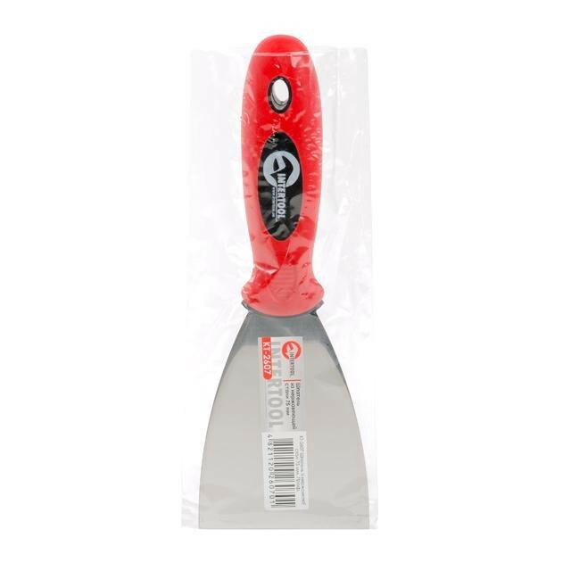 Шпатель 75 мм INTERTOOL KT-2607