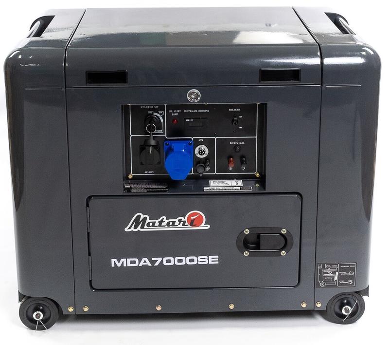 Дизельний генератор Matari MDA7000SE