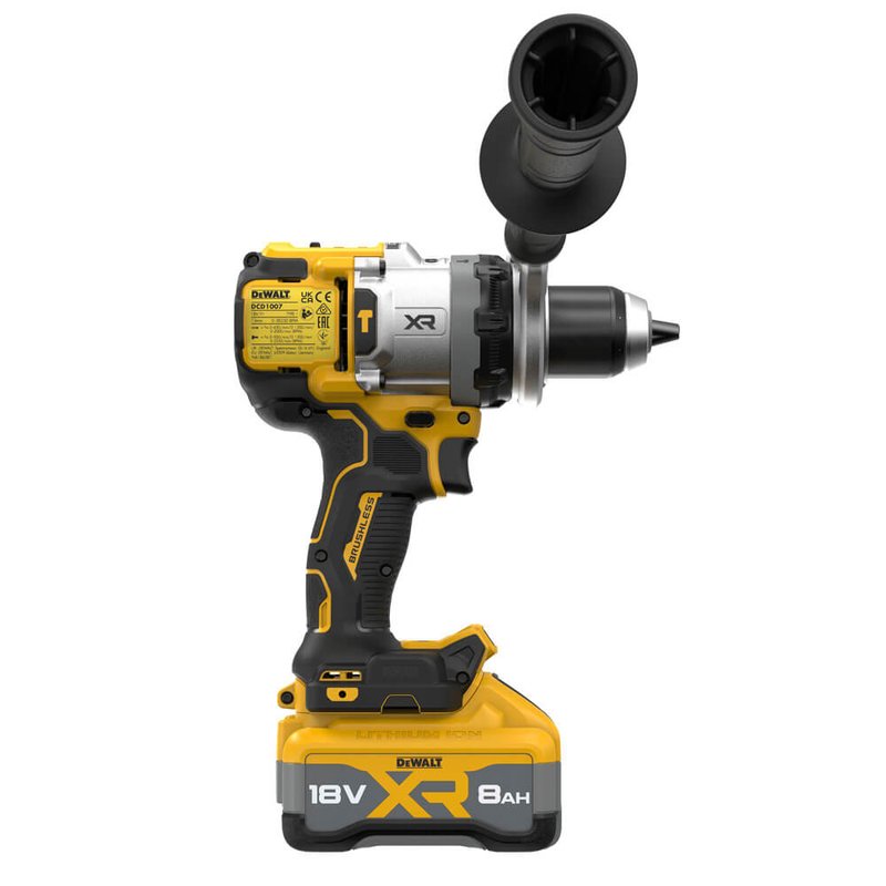 Дриль-шурупокрут акумуляторний безщітковий ударний DeWALT DCD1007WW1T