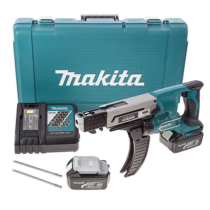 Акумуляторний магазинний шурупокрут Makita DFR550RFE