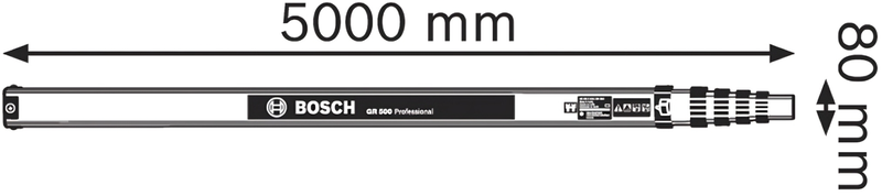 Вимірювальна рейка Bosch GR 500 (0601094300)