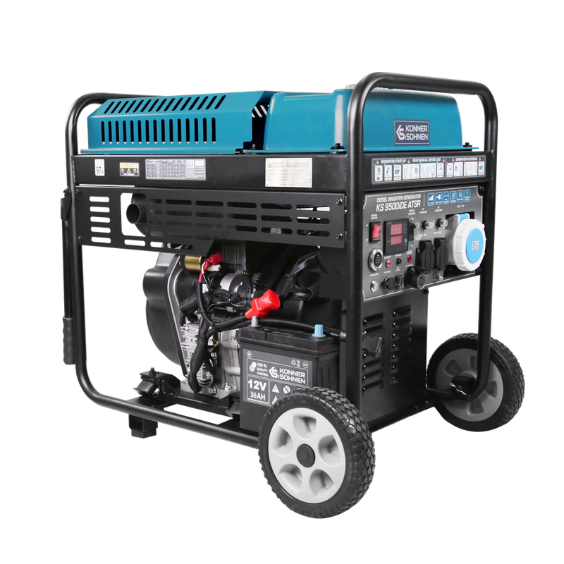 Дизельний інверторний генератор Könner&Söhnen KS 9500iDЕ ATSR