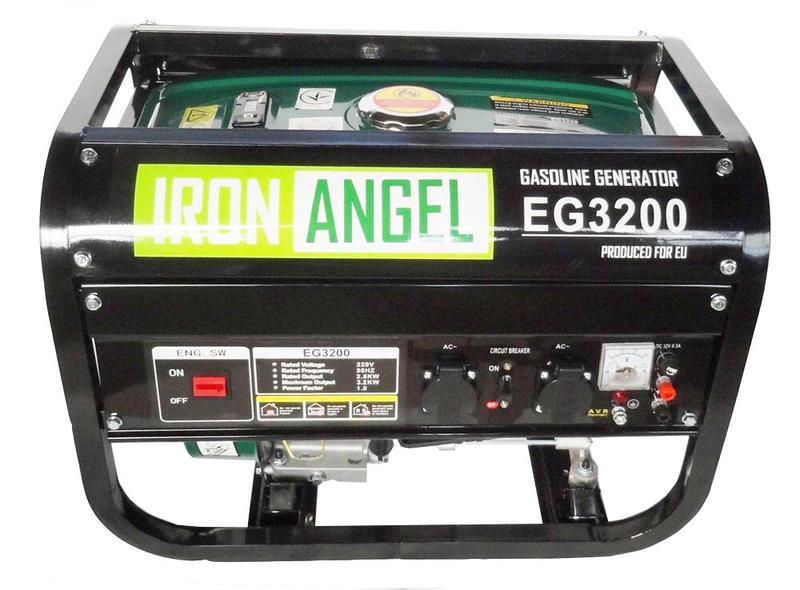 Бензиновий генератор IRON ANGEL EG3200