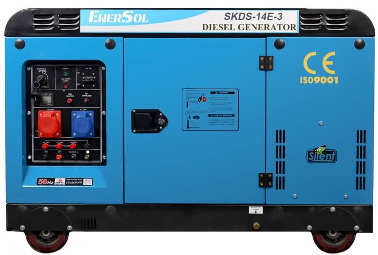 Дизельний генератор EnerSol трифазний SKDS-14E-3 (B)