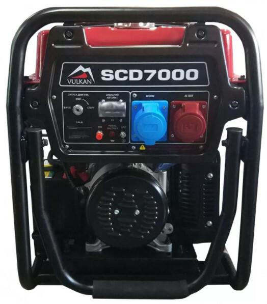 Дизельний генератор Vulkan SCD7000TЕ (34415)