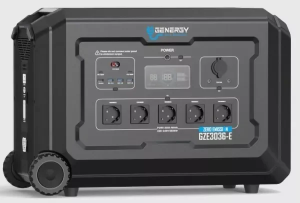 Зарядна станція GENERGY GZE-3036-E (3072 Вт·год)