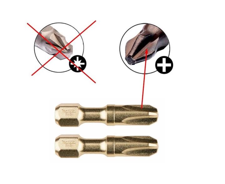Торсіонна біта Makita Impact Gold PH3 30 мм (B-42204)