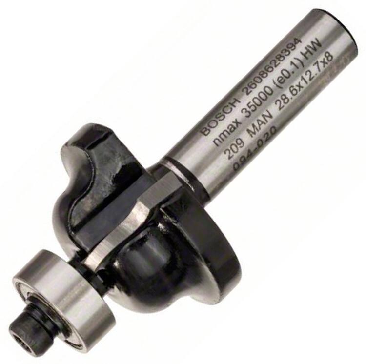 Фреза профільна Bosch B Std S8/R4/B8/L12.4 (2608628394)