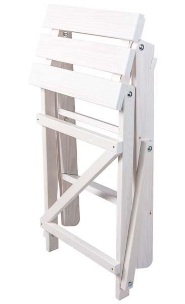 Дерев'яна драбина VIRASTAR PINE WHITE 3 ступені (WSL00102)