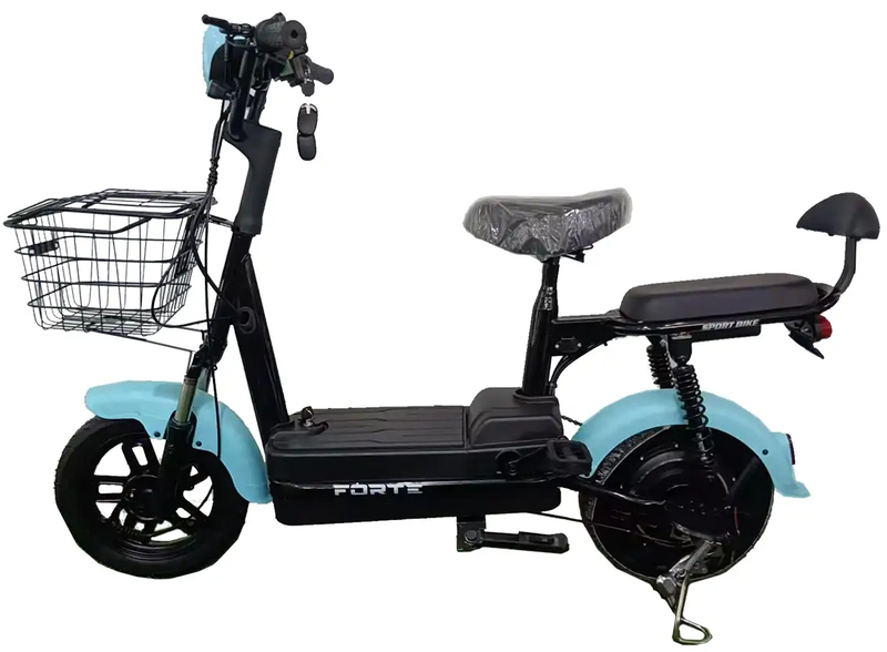 Акумуляторний велоскутер Forte LUCKY-WS350 (блакитний) (145057)