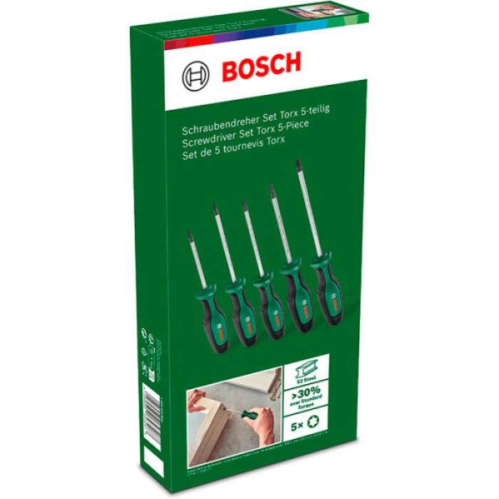 Набір викруток Bosch Torx 5 шт. (1600A02BX6)