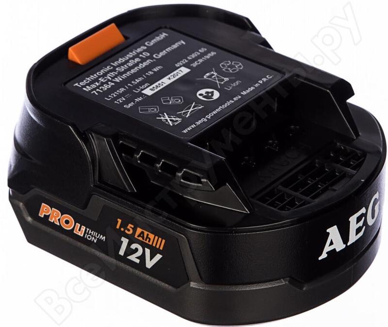 Акумулятор AEG L1215R (4932430365)