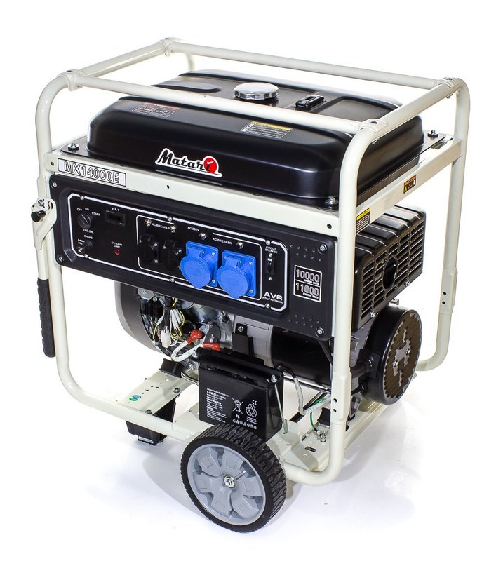 Бензиновий генератор Matari MX14000E - 10 / 11 кВт
