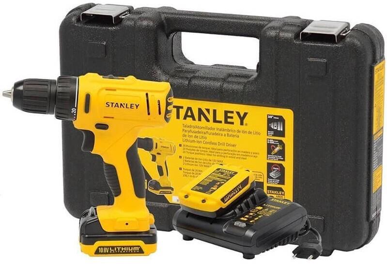 Дриль-шурупокрут акумуляторний Stanley SCD121S2K