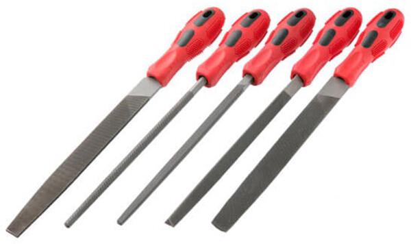 Набір напилків 5 шт. INTERTOOL HT-3705