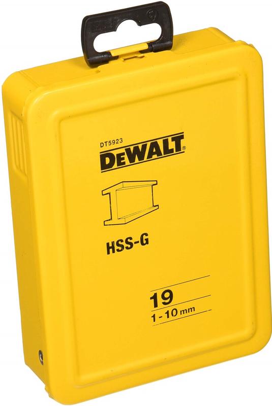 Набір свердел HSS-G 19 шт. DeWalt (DT5923)
