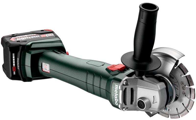 Акумуляторна кутова шліфувальна машина Metabo W 18 L 9-115 (602246850) (без АКБ та ЗП)