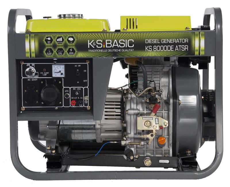 Дизельний генератор Konner Sohnen BASIC KS 8000DE ATSR