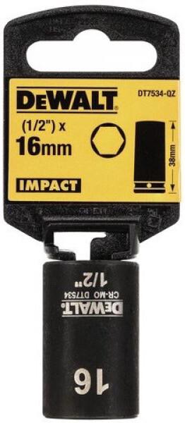 Головка торцева ударна DeWALT "IMPACT", 1/2 "х16 мм (DT7534)