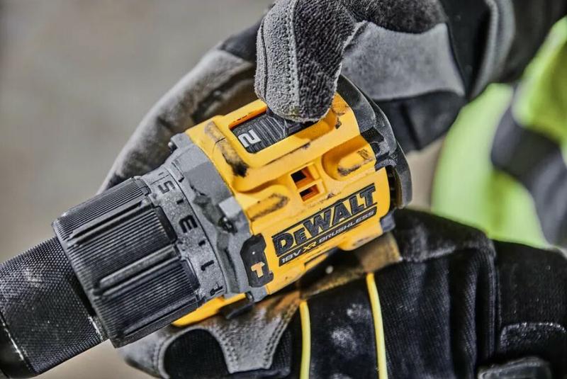 Дриль-шурупокрут акумуляторний безщітковий ударний DeWalt DCD805E1T+DCB183