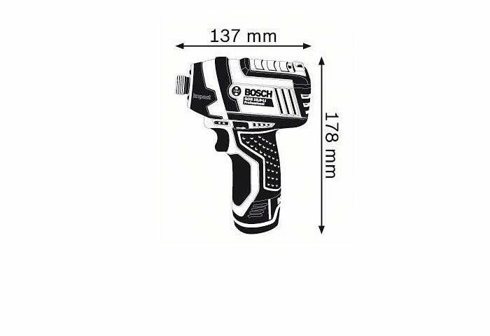 Акумуляторний ударний гайкокрут Li-Ion Bosch GDR 12V-105 (06019A6977)