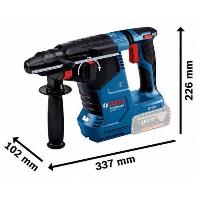 Акумуляторний перфоратор Bosch GBH 187-LI (0611923022)