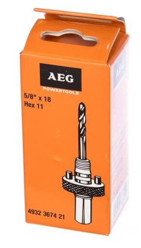 Адаптер для коронок AEG Fixtec 5/8"х18 32-152 мм (4932367421)