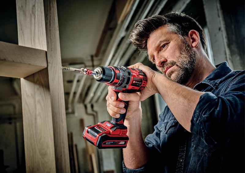 Шуруповерт акумуляторний ударний Einhell Professional TP-CD 18/50 Li-i BL 2x2.0Ah (4513940)