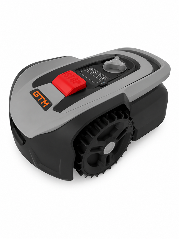 Газонокосарка-робот GTM RLM500/16W 500 кв.м із зарядною станцією та комплектом для встановлення (RLM500/16W) 84172