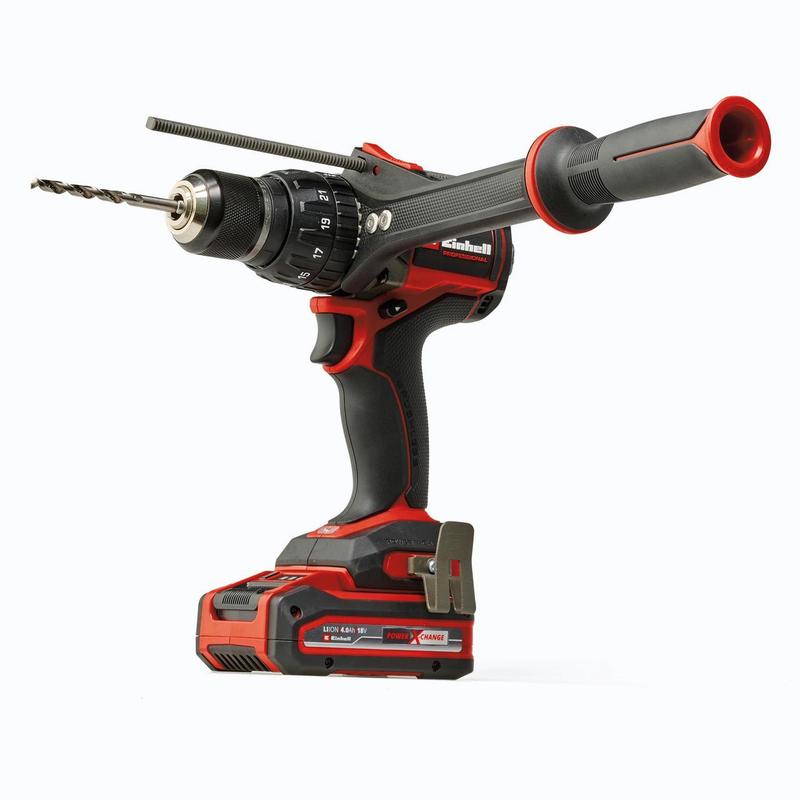 Шуруповерт акумуляторний ударний Einhell Professional TP-CD 18/120 Li-i BL - Solo (4514310)