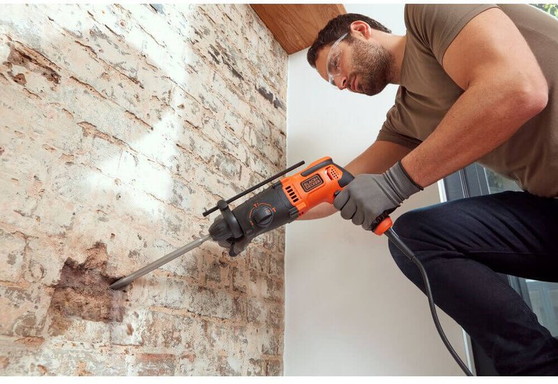 Перфоратор мережевий SDS-Plus BLACK+DECKER BEHS01K
