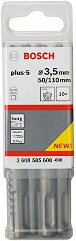 Бур Bosch SDS-Plus-5, 3.5x50x110 мм, 10 шт. (2608585608)