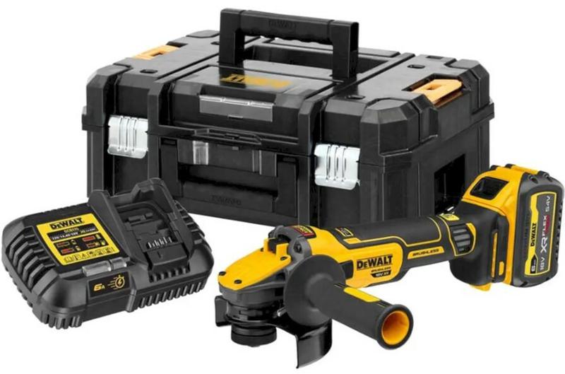 Шліфмашина кутова акумуляторна DeWalt DCG409VST1