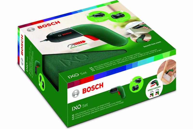 Акумуляторна викрутка Bosch IXO VI Set (06039C7122)