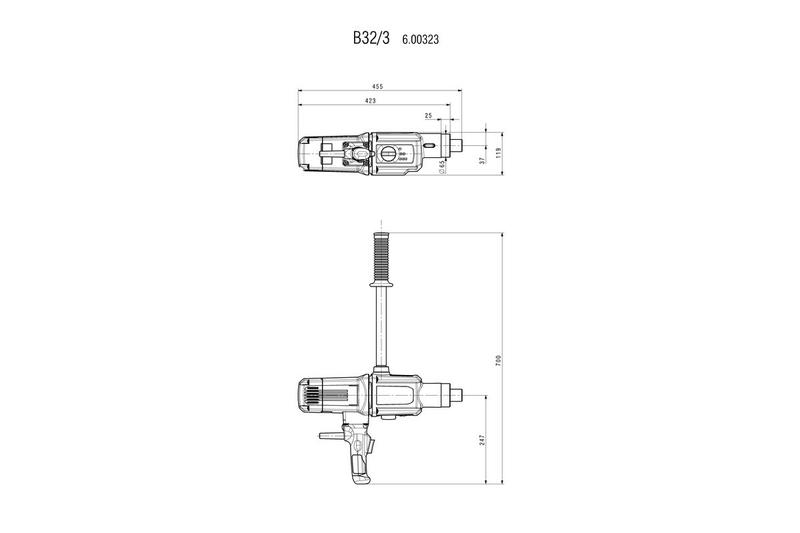 Дриль Metabo B 32/3 (600323260)