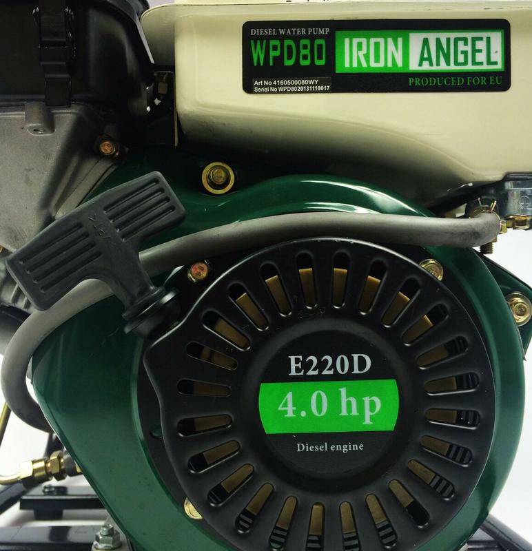 Мотопомпа Iron Angel WPD 80