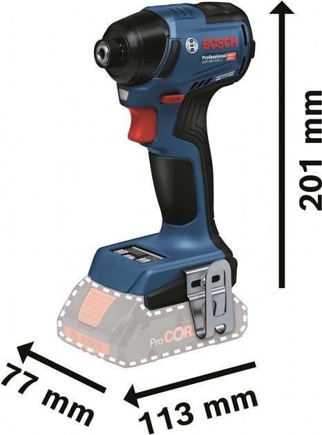 Акумуляторний гайкокрут Bosch GDR 18V-220 C (06019L6003)