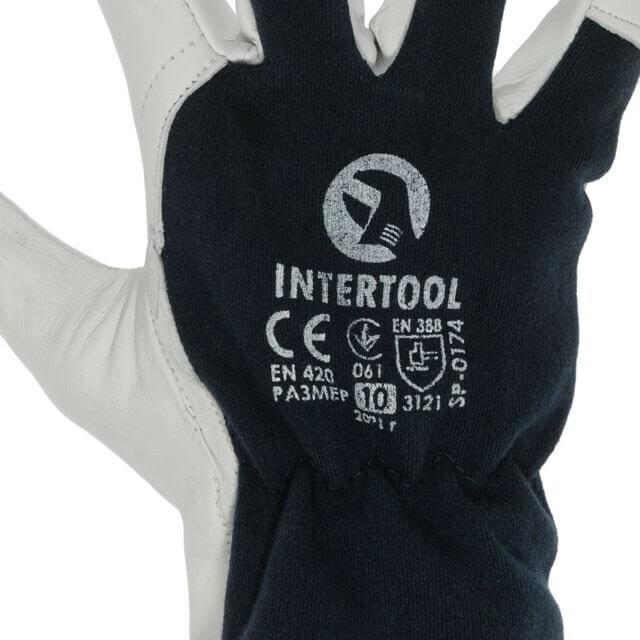 Рукавички Intertool (SP-0174)